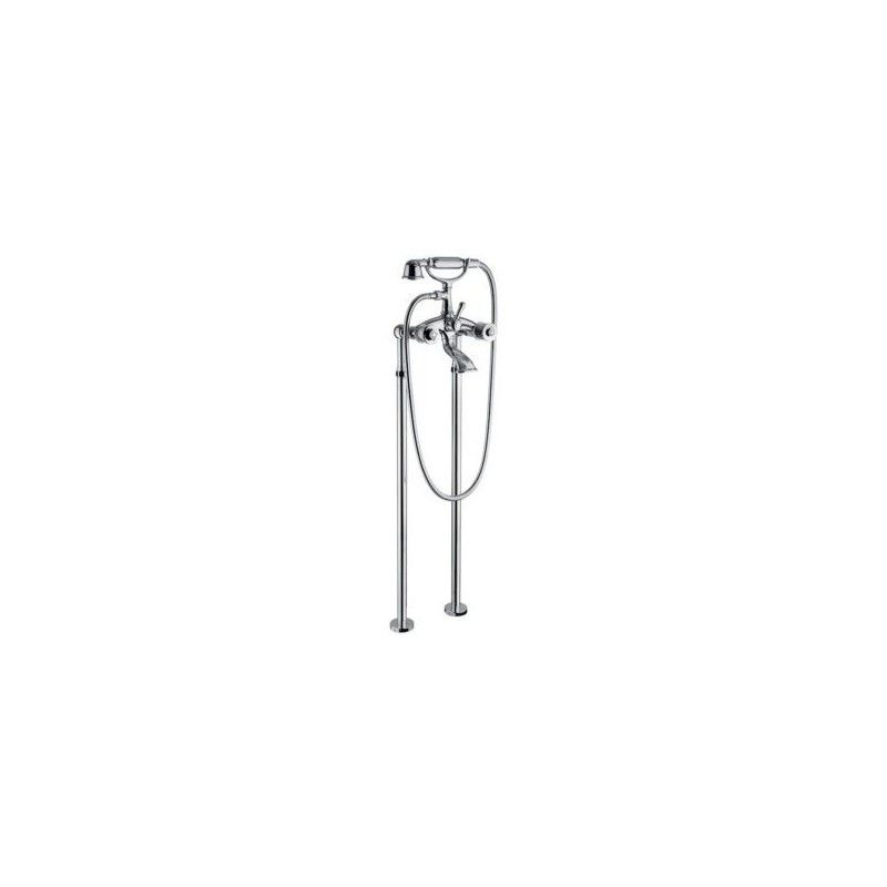 IMPERO External bath mixer to the floor with shower set Chrome  Bongio 06528 BONGIO RUBINETTERIE  - 1
