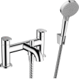 VERNIS BLEND Rubinetteria 2 fori bordo Vasca con deviatore e doccetta Hansgrohe HANSGROHE - 1