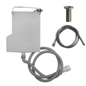 Système de récupération d'eau BATH316 pour flexible de douche bord de baignoire, installation sur muret GESSI GESSI SPA  - 2