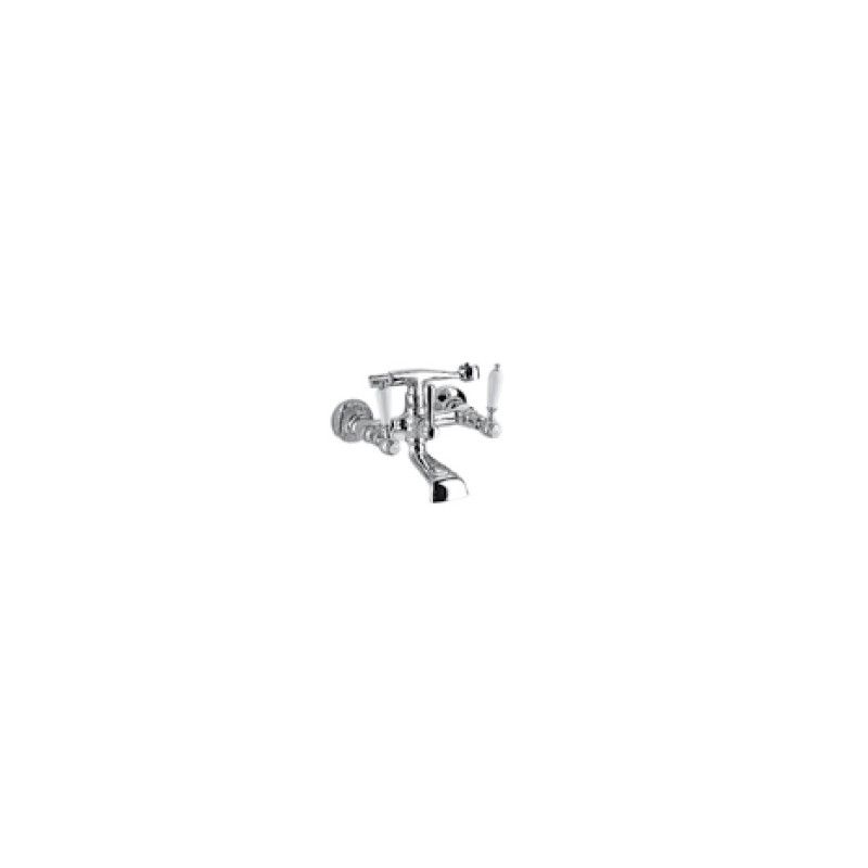 803 Wall mounted bathtube Set without flexible pipe and hand shower - Rubinetteria Zazzeri 2003 0701 A00  - 1