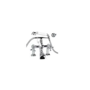 800 Mitiguer bain douche mural sur gorge 3/4" - Rubinetteria Zazzeri 2000 P401 A00  - 1