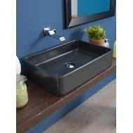EVIER MINIWASH 75X40 SOUTIEN NOIR  S - Ceramica Flaminia MWL75NER CERAMICA FLAMINIA - 1
