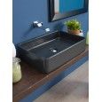 EVIER MINIWASH 75X40 SOUTIEN NOIR  S - Ceramica Flaminia MWL75NER CERAMICA FLAMINIA - 1