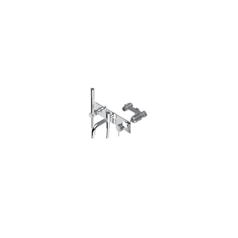 Modo 7 Built in Bathtub Set Complete  - Rubinetteria Zazzeri 6907 i401 AA0  - 1