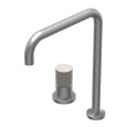 Diameter35 Cucina Inox brushed stainless steel kitchen mixer