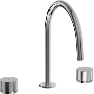 JO Ensemble 3 trous Lavabo avec bec fixe Chrome - Paffoni JO 053 CR RUBINETTERIA PAFFONI - 1