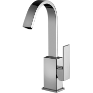 ELLE Basin mixer with adjustable spout Chrome - Paffoni EL 877 CR RUBINETTERIA PAFFONI - 1
