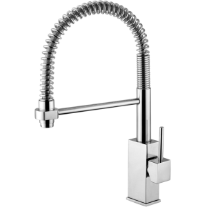 Mitigeur évier monotrou LEVEL avec bec orientable Chrome - Paffoni LEA 176 CR RUBINETTERIA PAFFONI - 1