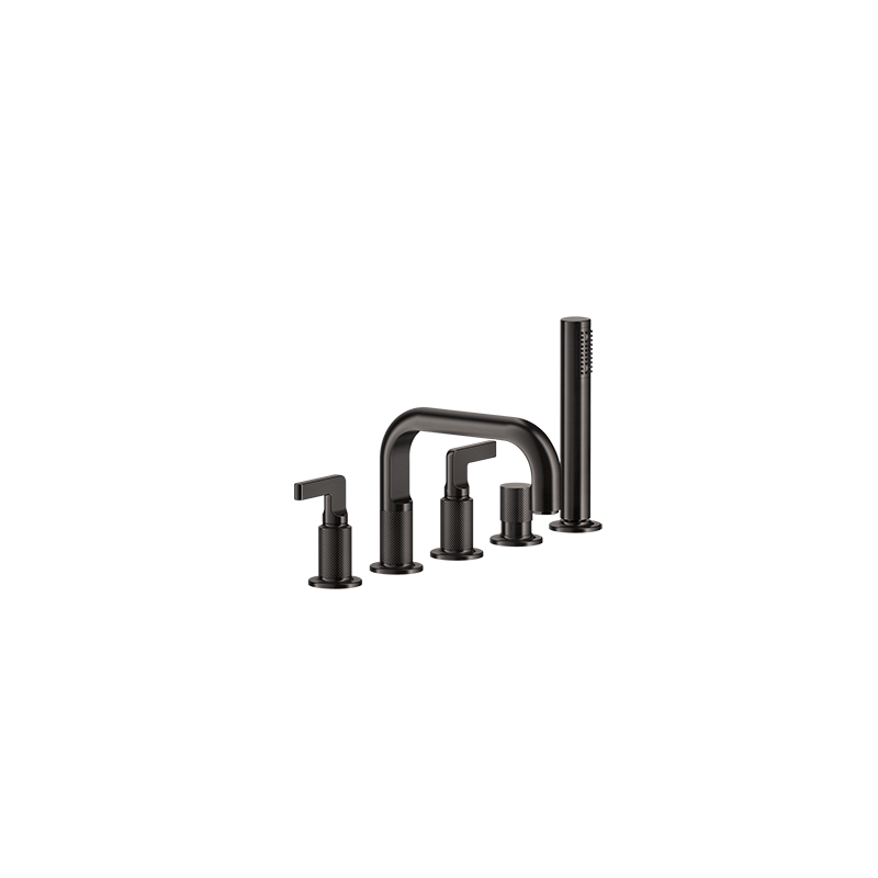 Gessi INCISO 5-hole bathtub rim group – modern finishes