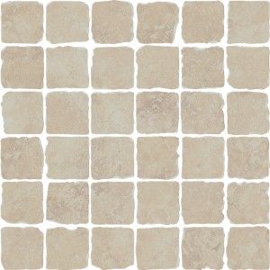Pietra d'Assisi Mosaique 4,7x4,7 Beige Spaccatella Decor 30x30 - CERDOMUS 67178 CERDOMUS - 1