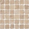 Pietra d'Assisi Mosaico 4,7x4,7 Noce Spaccatella DECORI 30x30 - CERDOMUS 69195 CERDOMUS - 1