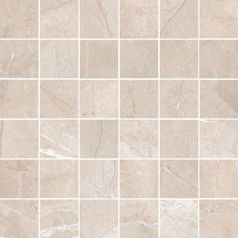 Pulpis Mosaic 4,7x4,7 Tortora Polished Decor 30x30 - CERDOMUS 73727 CERDOMUS - 1