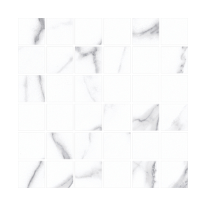 Statuario Bianco Mosaique 4,7x4,7 Bianco Naturale Decor 30x30 - CERDOMUS 72799 CERDOMUS - 1