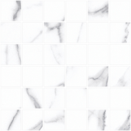 Statuario Bianco Mosaico 4,7x4,7 Bianco Levigato DECORI 30x30 - CERDOMUS 72800 CERDOMUS - 1