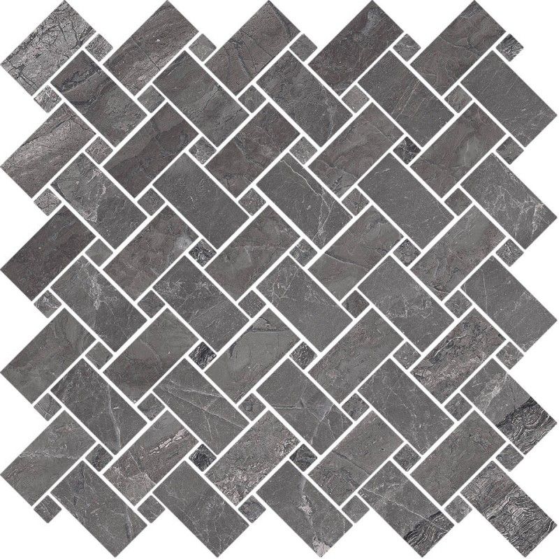Supreme Mosaique Kadi Charcoal Poli Decor 30x30 - CERDOMUS 78080 CERDOMUS - 1