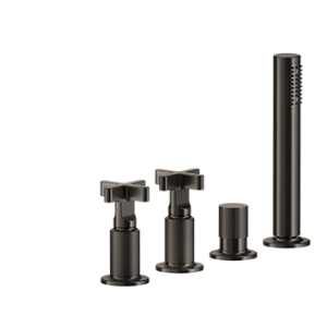 INCISO+ Gruppo bordo vasca 4 fori GESSI - finiture premium