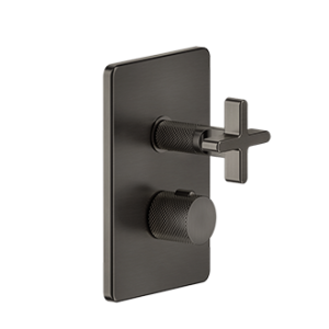 GESSI INCISO SHOWER 3‑Wege Thermostat Außenteil