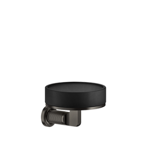 Porta sapone a parete INCISO ACCESSORIES GESSI - finitura Black XL