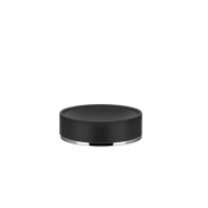 INCISO GESSI black standing soap holder – modern finish options