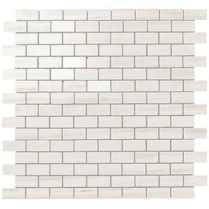 Marvel Bianco D. Mosaico Lapp. Burattato 29,8X29,8cm AS31 Atlas Concorde CERAMICHE ATLAS CONCORDE - 1