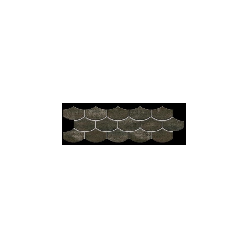 NANOCORTEN TITANIU LAPPED MOSAIC FLAKE 14,73X44,63 - Apavisa APAVISA - 1