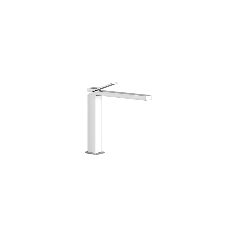 RETTANGOLO K High basin mixer without waste with GESSI connection hoses