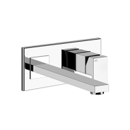 RETTANGOLO GESSI wall-mounted long spout mixer