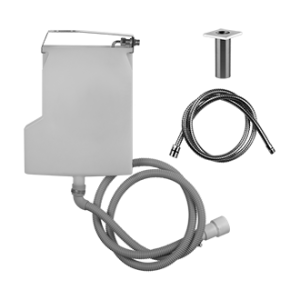 RETTANGOLO water recovery system by GESSI – wall-mounted