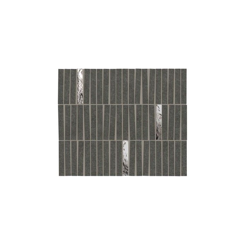 BOOST MINERAL TARMAC MOSAIK DOMINO LUX 35X29,2 - ATLAS CONCORDE AIHK CERAMICHE ATLAS CONCORDE - 1