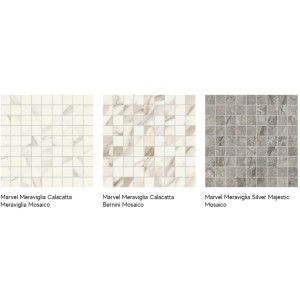 MARVEL MERAVIGLIA CALACATTA MERAVIGLIA MOSAIQUE 30X30 - ATLAS CONCORDE AJP8 CERAMICHE ATLAS CONCORDE - 1