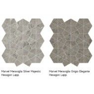 MARVEL MERAVIGLIA SILVER MAJESTIC HEXAGON RODEE 40,3X46,6 - ATLAS CONCORDE AJQ0 CERAMICHE ATLAS CONCORDE - 1