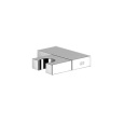 Supporto duplex orientabile per doccetta GESSI RETTANGOLO