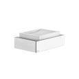 RETTANGOLO GESSI white wall-mounted soap holder