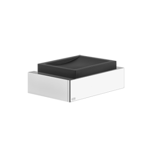 Porta sapone a parete RETTANGOLO ACCESSORIES nero Gessi