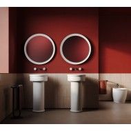 Countertop Washbasin White glossy BRERA 43 h15 Artceram ARTCERAM - 4