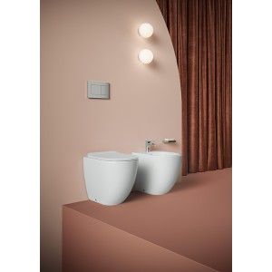 WC AU SOL AU MUR AVEC FICHIER VORTICE 2.0 THE.REEL 37x52 ARTCERAM ARTCERAM - 1