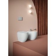 WC AU SOL AU MUR AVEC FICHIER VORTICE 2.0 THE.REEL 37x52 ARTCERAM ARTCERAM - 1
