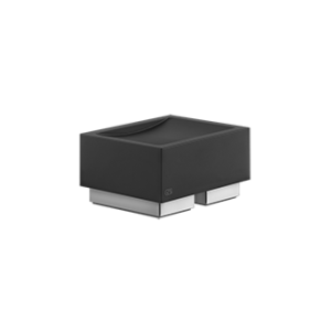 Porta sapone RETTANGOLO ACCESSORIES nero GESSI