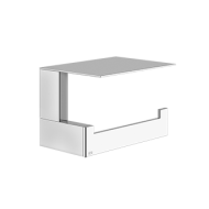RETTANGOLO wall-mounted toilet roll holder with lid – Gessi