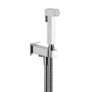 RETTANGOLO TOTAL LOOK wall-mounted hand shower by Gessi