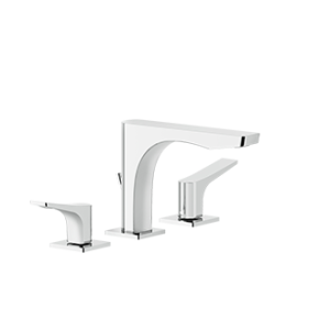 GESSI RILIEVO 3-hole basin mixer in premium finish