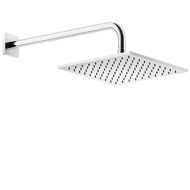 Soffione a parete orientabile RILIEVO GESSI - finitura disponibile