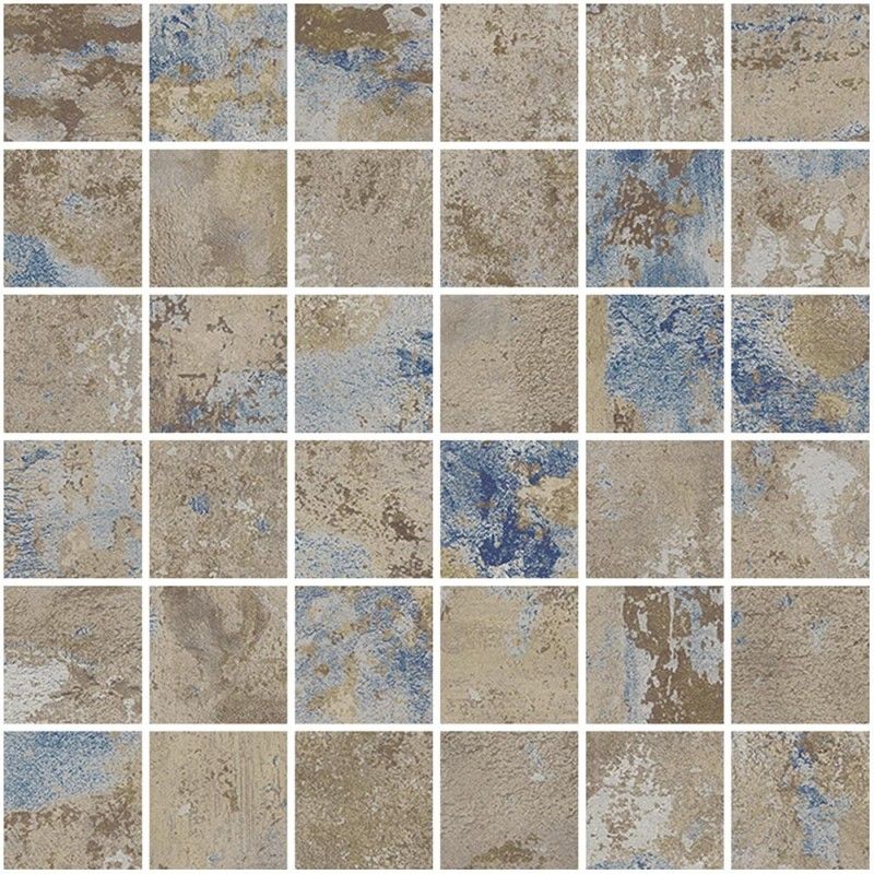 EVOKE  BLUE NATURAL 10 MM MOSAIK 5X5 29,75X29,75 - APARICI APARICI CERAMICA - 1