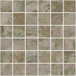 EVOKE  GREEN NATUREL 10 MM MOSAIQUE 5X5 29,75X29,75 - APARICI APARICI CERAMICA - 1