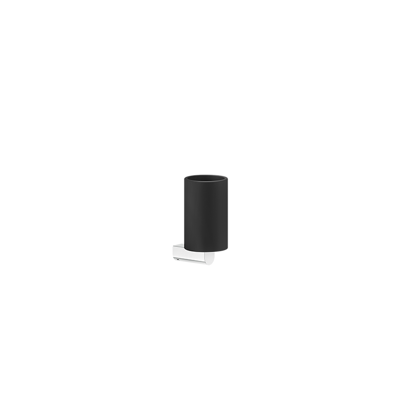 RILIEVO ACCESSORIES GESSI – schwarzes Wandglas