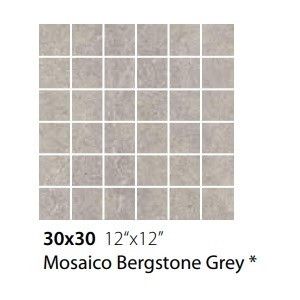 BERGSTONE 30x30 MOSAIQUE  GREY - CERAMICA SANT'AGOSTINO CSAMBEGR30 CERAMICA SANT'AGOSTINO - 1