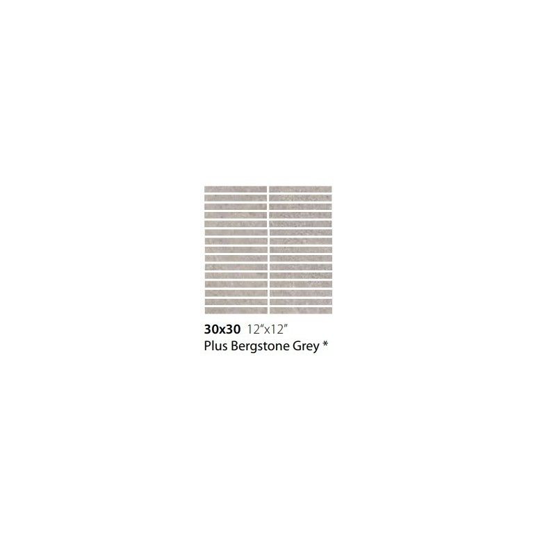BERGSTONE 30x30 PLUS  GREY - CERAMICA SANT'AGOSTINO CSAPBEGR30 CERAMICA SANT'AGOSTINO - 1