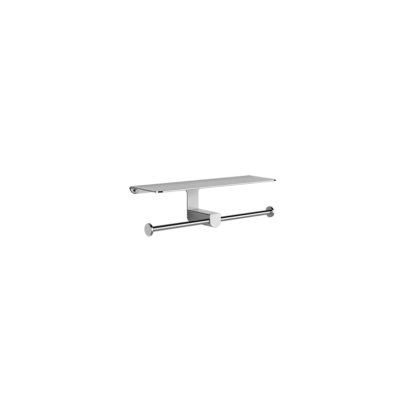 Porte-rouleau double paroi Gessi