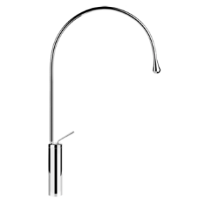 GOCCIA high basin mixer with long spout by GESSI