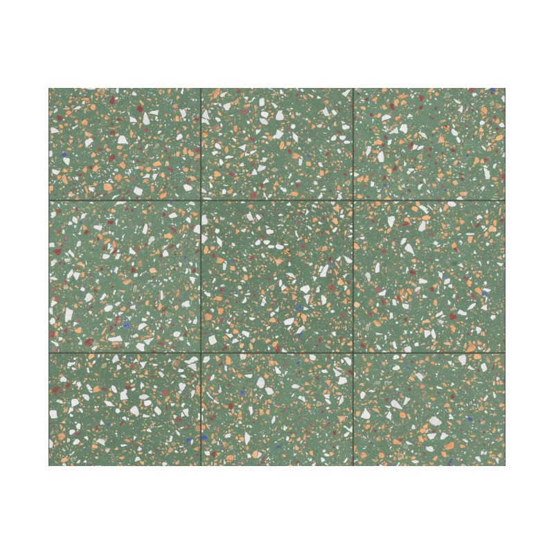 TERRAZZO  GREEN NATURAL 59,2X59,2 - APARICI APARICI CERAMICA - 1